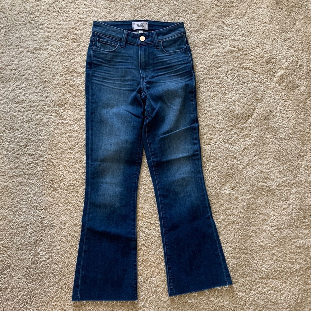 Paige denim Colette crop flare